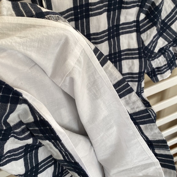 Madewell Bell-Sleeve Dress in Leighton Plaid Size 2 - Picture 8 of 17